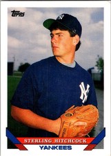 1993 Topps - Sterling Hitchcock #530 (RC)