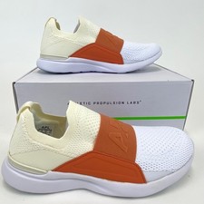 APL Techloom Bliss Slip On Running Shoes Pristine Terracotta White Size 6