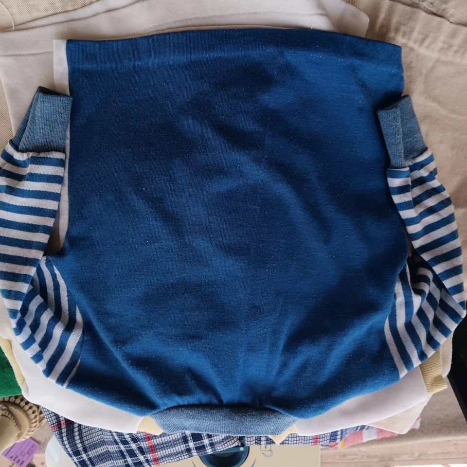 Vintage boys girls 2T T-shirt SIngle Stitch 70's Baby Long Sleeve Hippo Hockey - Image 4 of 4