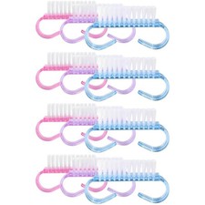 12-Pack Nail Scrub Brush for Fingernails and Toes, Heavy Duty Cleaning Brush for