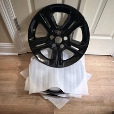 4 Fits Dodge Charger Se Sxt 2015-2023 Black 17 Wheel Skins Hub Caps Rim Covers