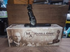 Marble Arms Micrometer Adjustment Universal Tang Sight Shorter Range Low Post