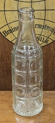 Vintage Embossed Orange Crush Soda Bottle Winston-Salem, N.C. Pat. July 15 1924