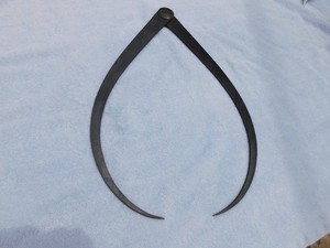 Vintage 19" Blacksmith / Wheelwright's Outside Caliper - Heavy Duty Firm Joint