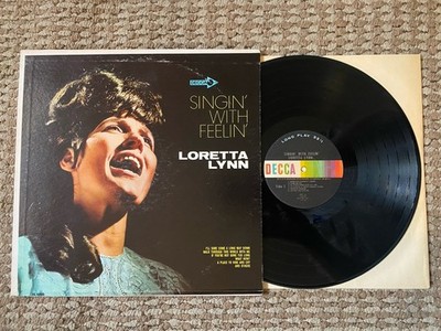 Loretta Lynn,  Singin' With Feelin'  LP 1967 Capitol Club Ed. T91396 VG/VG+ USA
