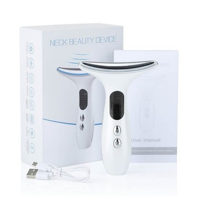 NEW Neck Massager to Neck Lines Beauty Instrument Microcurrent Home Neck Care