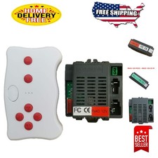 Enhanced Safety 12V Ride-On Car Remote Control with Slow Start Functionality