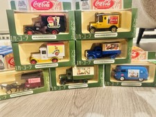 Lledo Coca-cola Brand Die Cast ‘worldwide Advertising Vehicles’ Boxed X 7