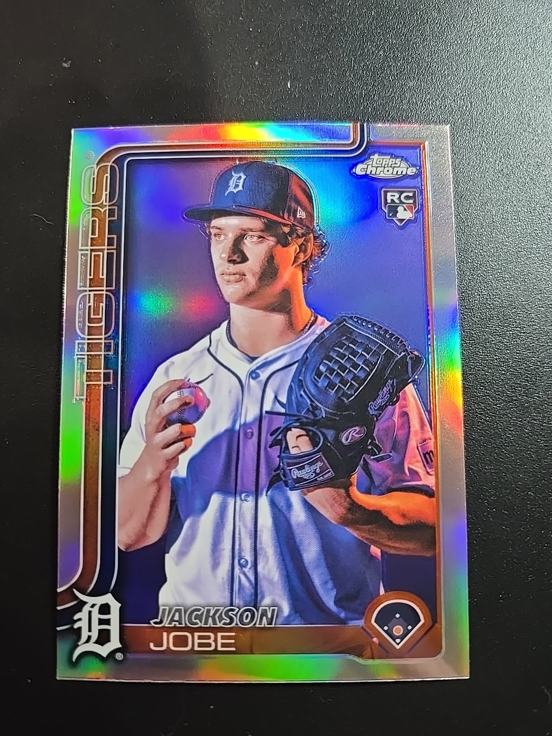 JACKSON JOBE 2025 Topps Chrome RC Detroit Tigers ROOKIE IMAGE VARIATION #249 SP