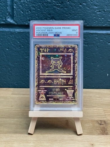 2000 Ancient Mew Pokemon 2000 Movie Game Movie Pokemon PSA 9 With Swirl