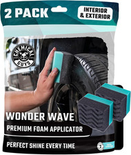Chemical Guys Wonder Wave Durafoam Tire Shine Applicator Pads - Foam Pads for Ap