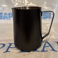 watchget Milk Frothing Pitcher 1500ml Stainless Steel – Black New