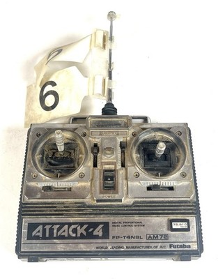 Futaba Attack-4 [FP-T4NBL]- Digital Proportional Radio Control System 72.910 MHZ