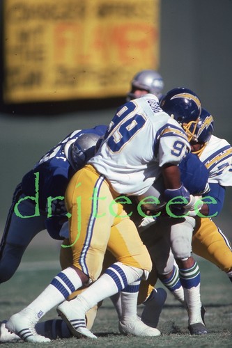 1978 Wilbur Young SAN DIEGO CHARGERS - 35mm Football Slide | eBay