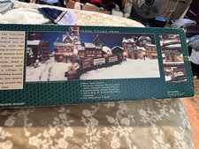 1995 Holiday Village New Bright TRAIN SET NO.174 Complete With Box