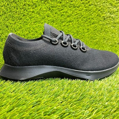 Allbirds Wool Dasher 2 Mizzle Mens Size 10 Black Running Walking Shoes Sneakers