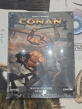 Modiphius Conan RPG Waves of Stained Crimson Campaign VG+/NM