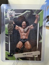 2023 Panini Chronicles WWE - Ring Royalty The Rock #117 Purple /49