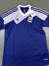 Adidas Youth Unisex Toque 13 Blue White Soccer Jersey NWT Youth Medium
