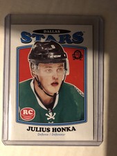 2016-17 O Pee Chee Retro Rookie Card Julius Honka Dallas Stars. (26)