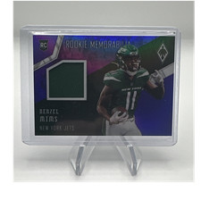 Panini 2020 Phoenix Denzel Mims Jets Rookie Memorabilia /75 #23