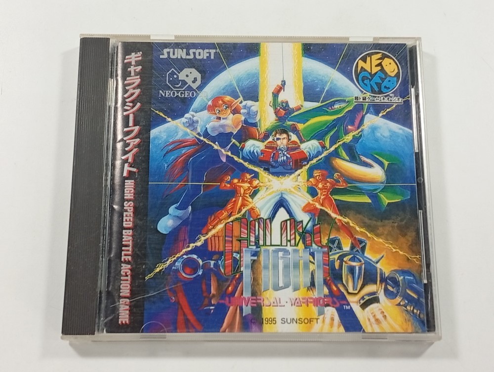 GALAXY FIGHT UNIVERSAL WARRIORS NEO-GEO CD (NGCD) NTSC-JAPAN (COMPLETE WITH SPIN