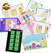 Numberblocks 31-40 Mathlink Cubes Activity Set - Learn Numbers & Early Math Skil