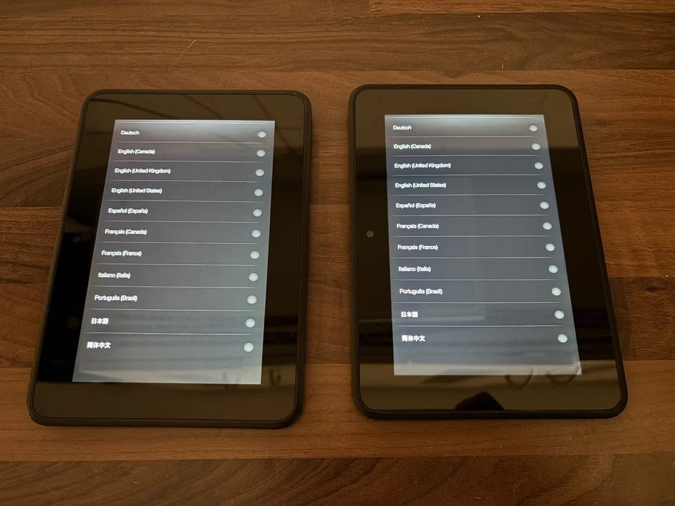 2 Stück Amazon Kindle Fire HD X43Z60 | 16 GB | Schwarz | 1 davon mit Akkuproblem - Bild 2 von 4