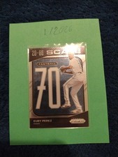 2023 panini Prizm 20-80 Scale Eury Perez #SC12