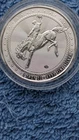 1 Troy Oz Cowboy Round .9999 Fine Silver