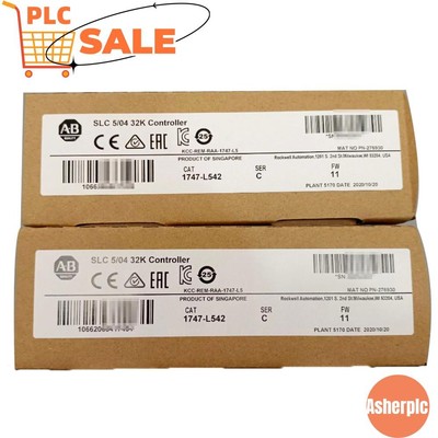 Allen Bradley 1747-L542 SER C SLC 500 5/04 CPU PROCESSOR UNIT AB 1747L542