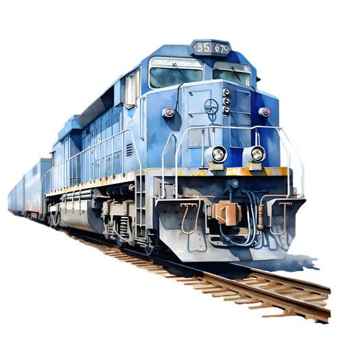 Train Self Adhesive Vinyl Waterproof Sticker