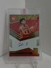 JALEN JOHNSON 2021-22 PANINI DONRUSS ELITE ROOKIE PEN PALS GOLD RC AUTO 10/10