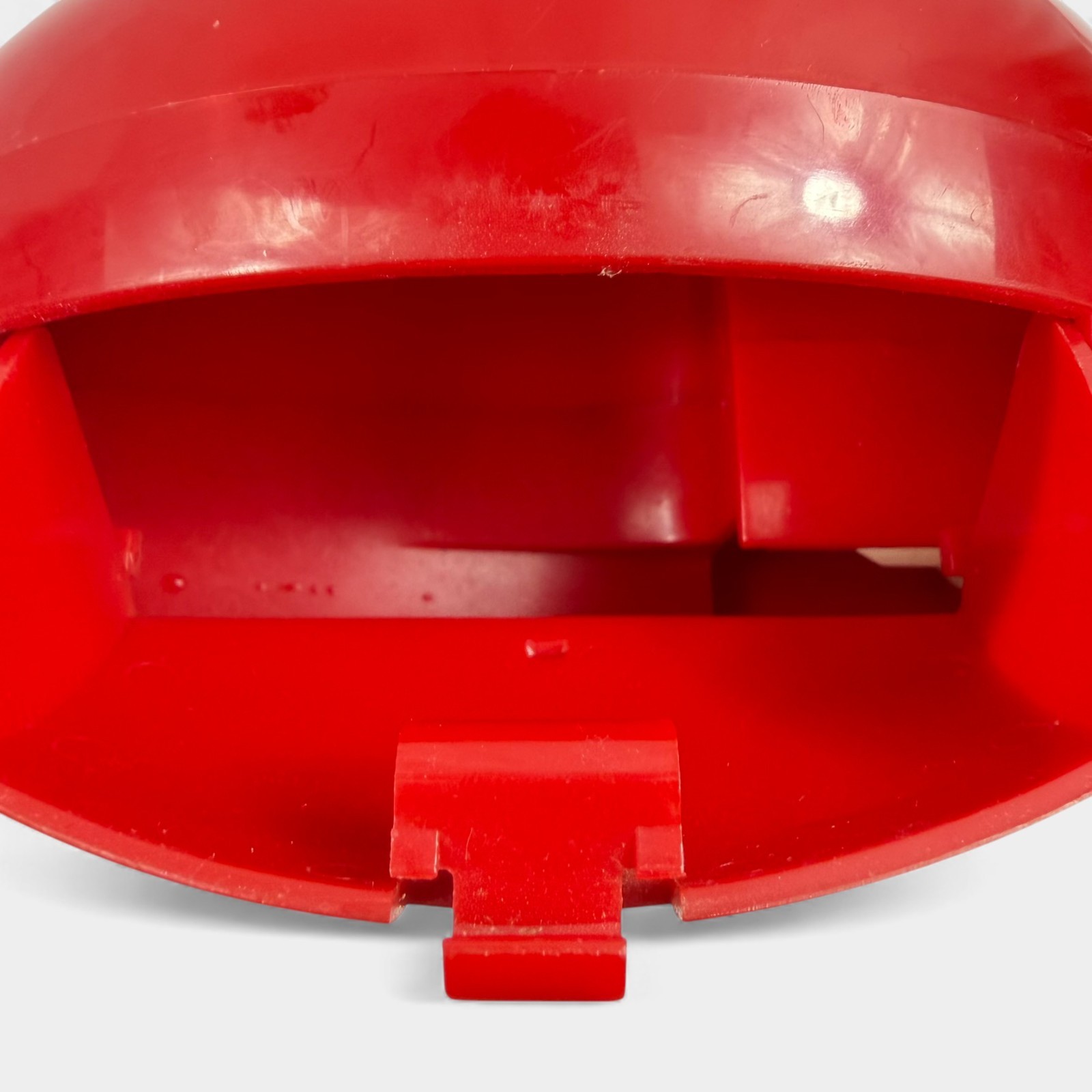 Vintage 1992 Round Red Mars M&M Candy Dispenser 90s M&Ms Americana