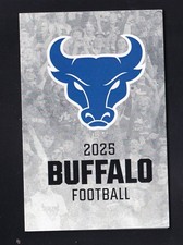 2025 Buffalo Bulls Football Pocket Schedule Mid-American Conference