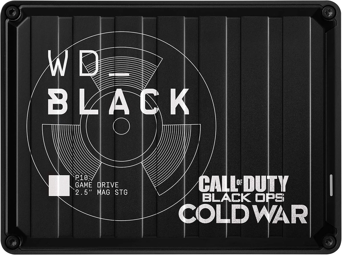 WD Black P10 Game Drive 2TB USB Call of Duty Black Ops Cold War Edition