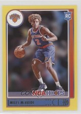 2021-22 Panini NBA Hoops Rookies Yellow Miles McBride #232 e6j