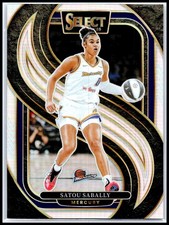 2025 Panini Select WNBA #133 Satou Sabally Silver Prizms Phoenix Mercury