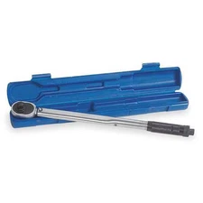 Westward 4Da96 Micrometer Torque Wrench, 1/2Dr, Cw