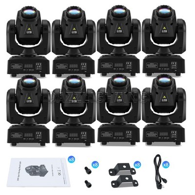 PAIDUN 120W LED RGBW Sharpy Beam Moving Head Gobo Light DJ Disco KTV Party Event