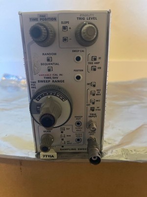 Tektronix 7T11A Sampling Sweep Time Base Plug-In Module For 7000 Series Scope