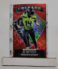 2021 Rookies & Stars DK Metcalf #CR-9 Red Scope Prizm Crusade Seahawks S1