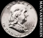 1953-D Silver Franklin Half Dollar - FBL - Choice Gem Brilliant Unc+++  #G8813