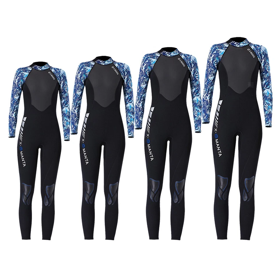 Ganzkörper Neoprenanzug für Damen (3 mm) in den Größen S/M/L/XL, geeignet - Bild 1 von 1