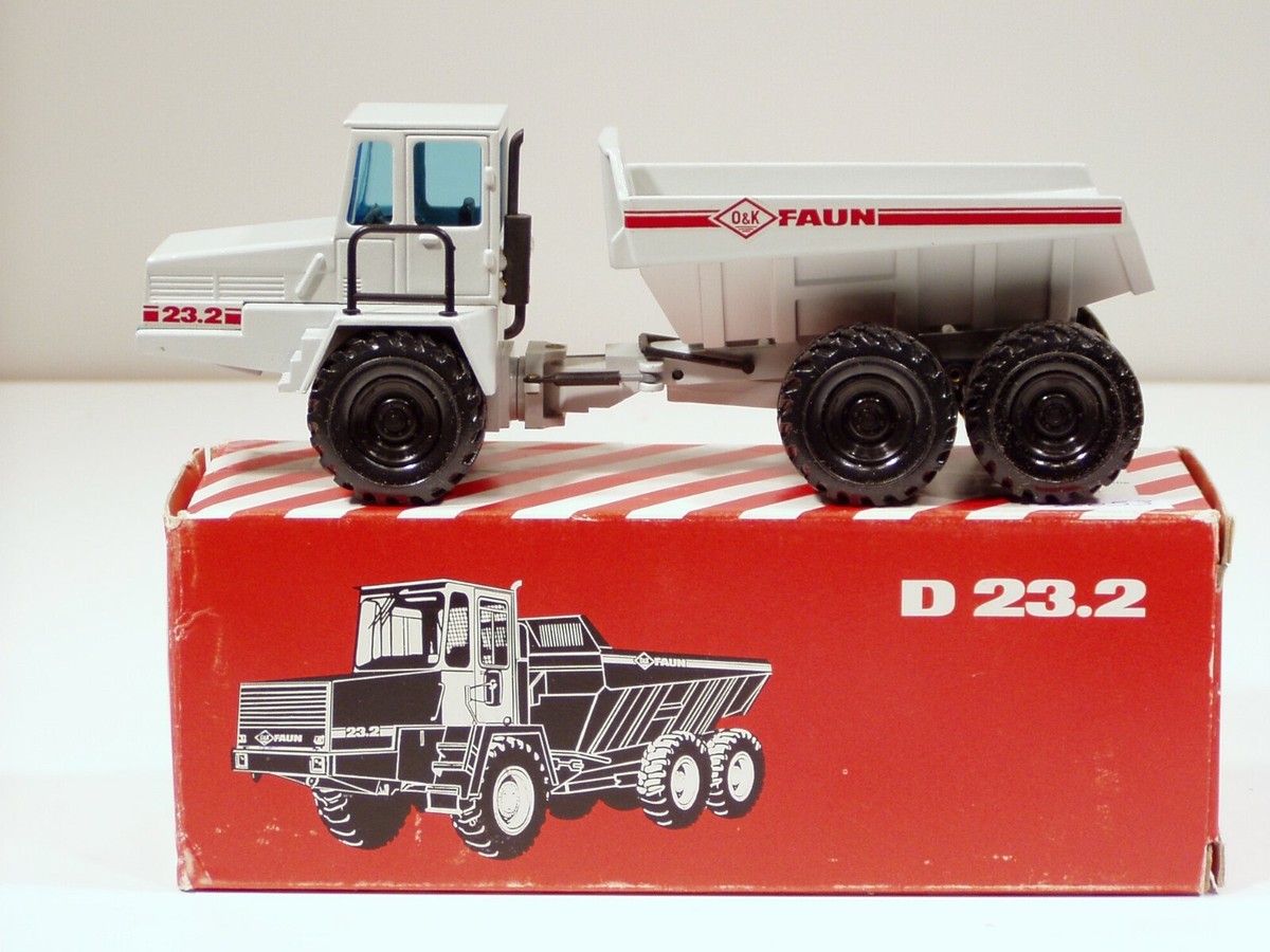O&K Faun 23.2 Dump Truck - 1/50 - NZG #301 - MIB | eBay