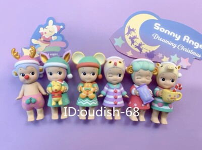 シュリンク付き未開封正規品Sonny Angel フィギュア 6個セット 6 PCS Sonny Angel Dreaming Christmas Mini Figure Confirmed