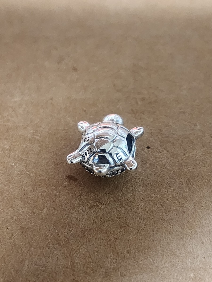 【廃盤レア】PANDORA チャーム カメ パンドラ 亀 チャーム - メルカリ