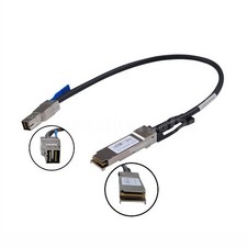 12Gbps QSFP SFF 8436 to Mini SAS SFF 8644 External Mini SAS Cable 0.5m 1.64ft