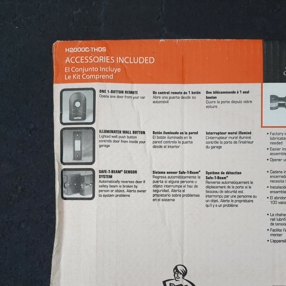 Genie Garage Door Opener Intellicode H2000C-THDS Brand New - Image 2 of 4