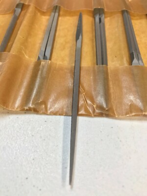 3 1/2'' Die Sinker Lozange Precision File 0 Cut New Vallorbe-Glardon-Nicholson